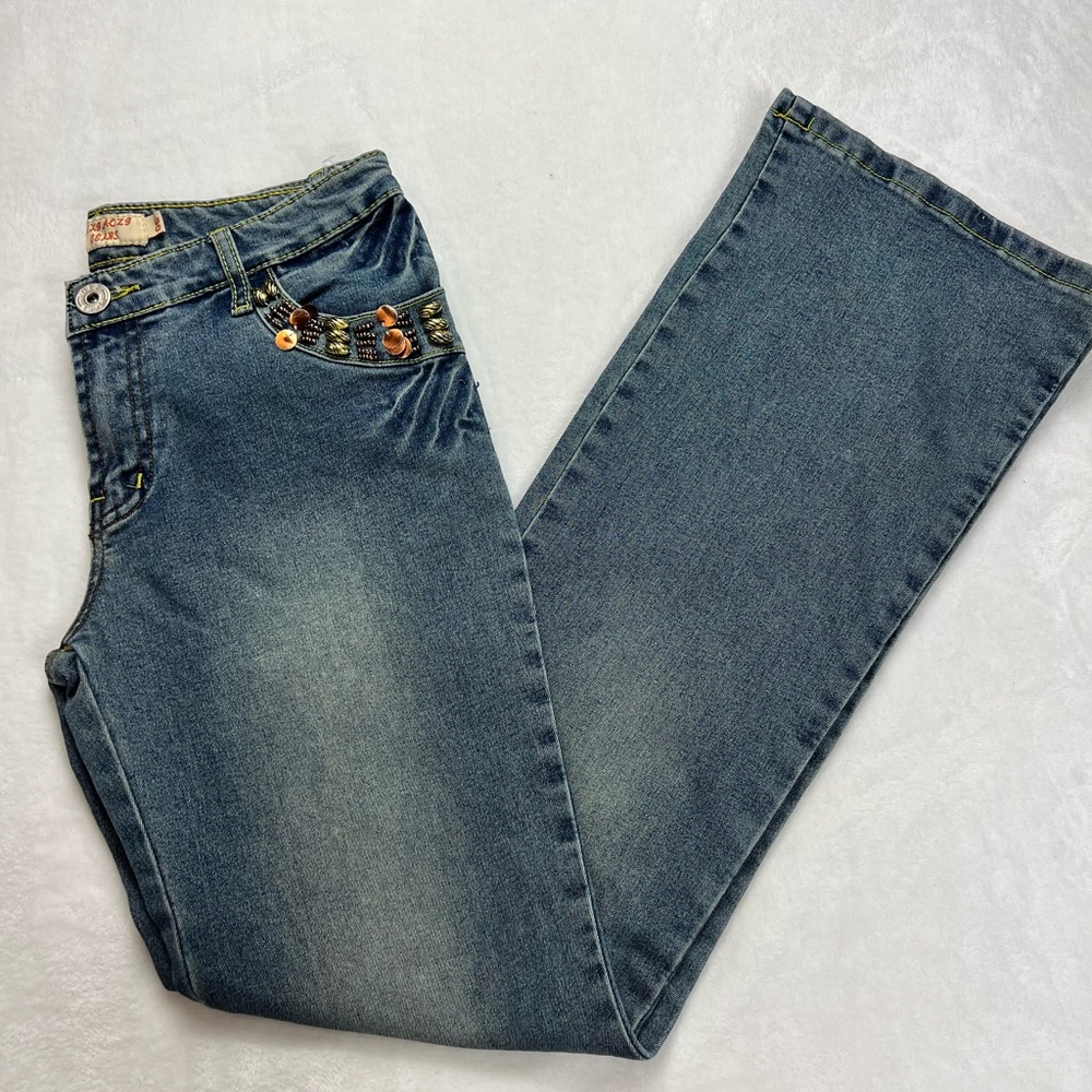 Women's Blue Boot Cut Jeans